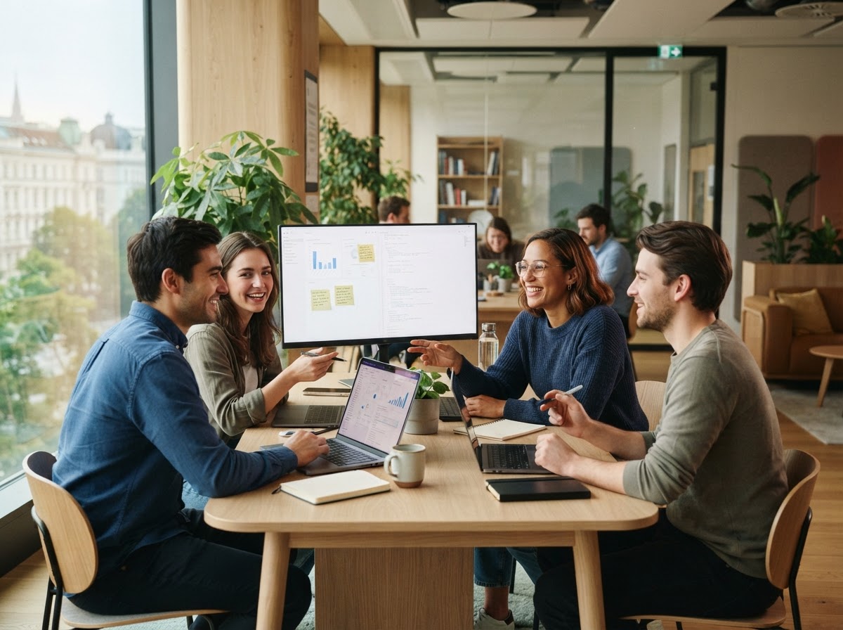 Fels Wertburg AI team environment representing data-driven investment analysis